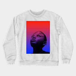 Hope is out there;  Charcoal drawing, digital edited Crewneck Sweatshirt
